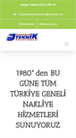 Mobile Screenshot of istanbulteknikevdeneve.com